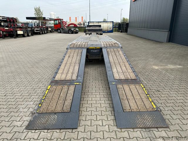 Platform aanhanger Kässbohrer Lowbed  / 6.00m extendable / hydraulic ramps  /...