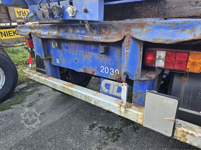 Containervervoer MKF METALLBAU CS 20 / STEEL SUSPENSION/ BPW DRUM.