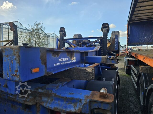 Containervervoer MKF METALLBAU CS 20 / STEEL SUSPENSION/ BPW DRUM.