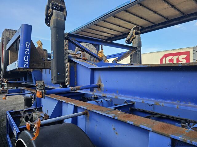 Containervervoer MKF METALLBAU CS 20 / STEEL SUSPENSION/ BPW DRUM.
