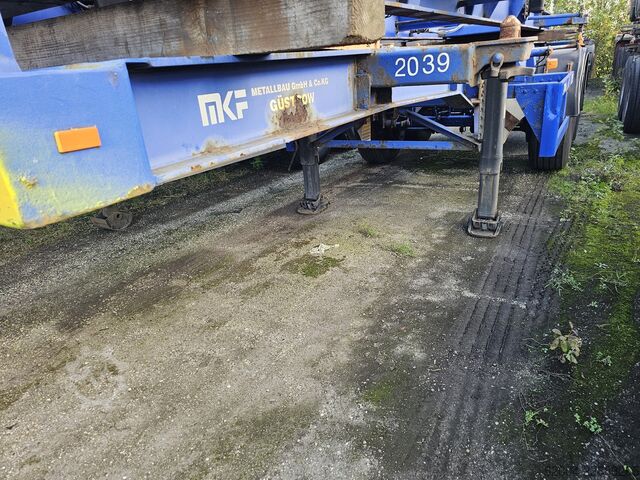 Containervervoer MKF METALLBAU CS 20 / STEEL SUSPENSION/ BPW DRUM.