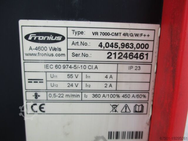 Unidad de soldadura FRONIUS TPS 4000  (3180)