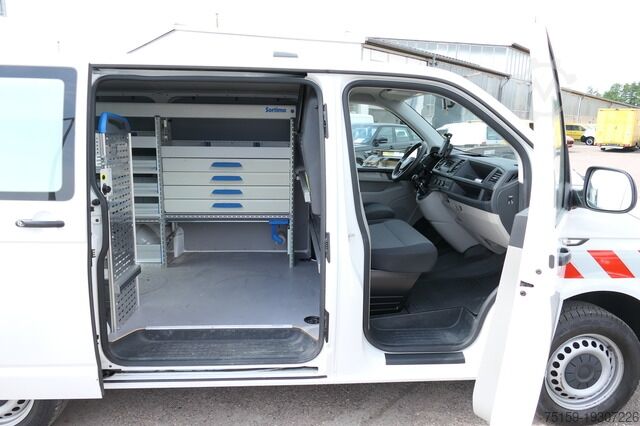 Panelová dodávka Volkswagen T6 Transporter 2.0 TDI 4Motion 3Sitzer KLIMA AHK Werkstatteinbauten COC