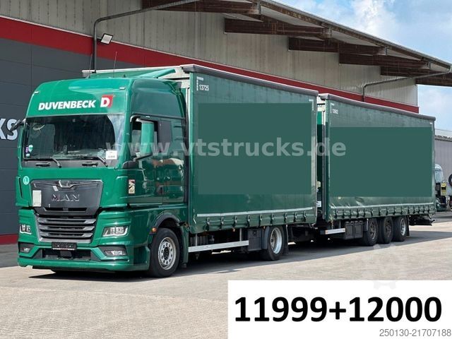 Jumbo teherautó MAN TGX 18.470 4x2 LL Jumbo mit Retarder & HW AH