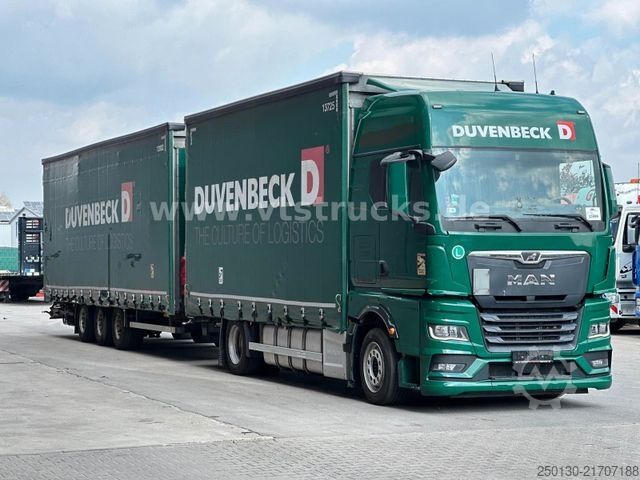 Jumbo teherautó MAN TGX 18.470 4x2 LL Jumbo mit Retarder & HW AH