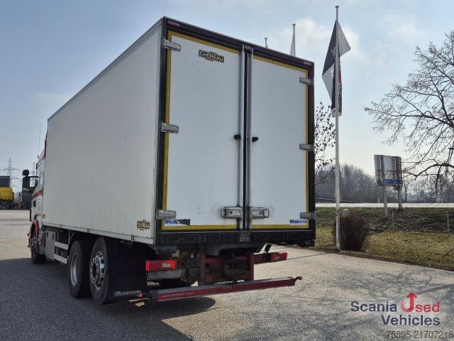 Hűtőfelépítményes furgon Scania R 420 LB6x2MNB Fleisch Koffer Agg. 2018