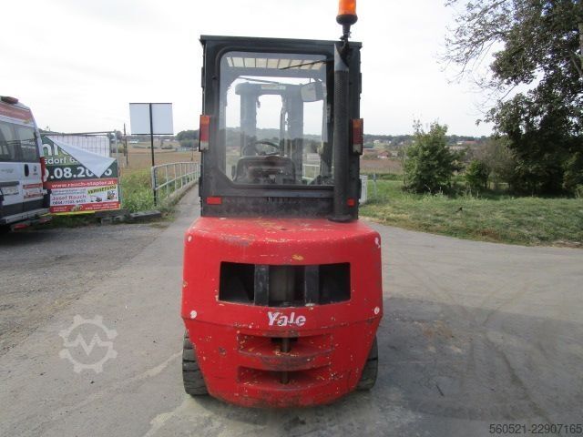 Diesel vorkheftruck Yale GDP30TF - Seitenschieber + Triplex-FH 4,95m
