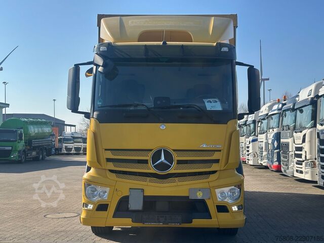 Φορτηγό πλατφόρμα με μουσαμά MERCEDES-BENZ Antos 1830 4x2 Pritche Plane 7,20m LBW 2t. AHK