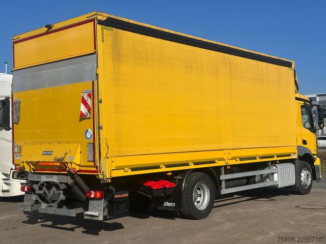 Φορτηγό πλατφόρμα με μουσαμά MERCEDES-BENZ Antos 1830 4x2 Pritche Plane 7,20m LBW 2t. AHK