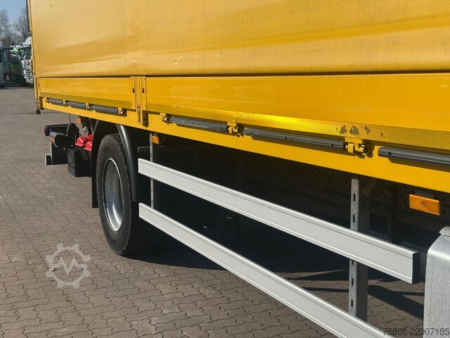 Φορτηγό πλατφόρμα με μουσαμά MERCEDES-BENZ Antos 1830 4x2 Pritche Plane 7,20m LBW 2t. AHK