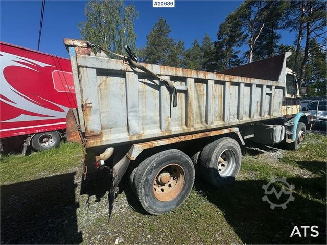 Tipper Scania 112H conventional truck WATCH VIDEO