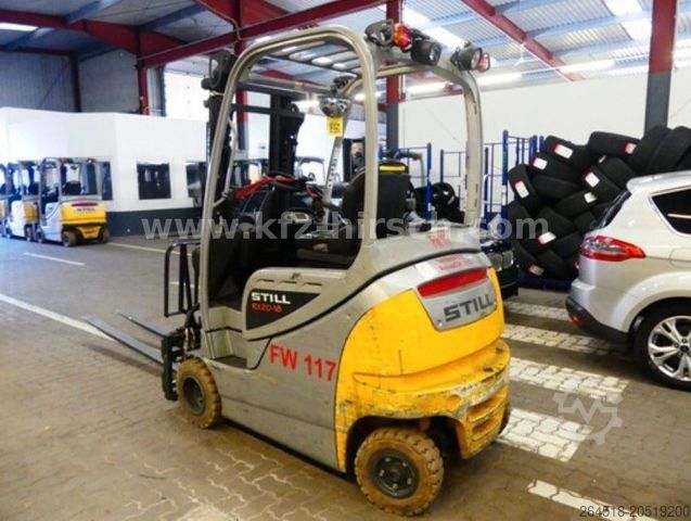 Front loader forklift STILL RX20 - 18 hydrl. Zinkenverstellung | 4-Rad |1.Hd