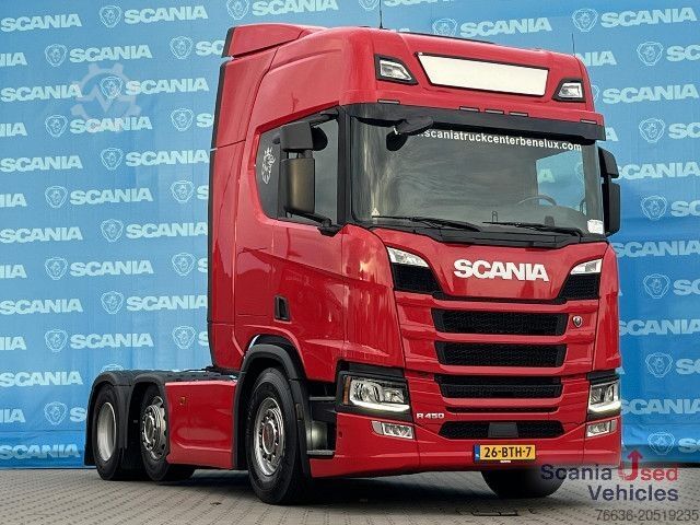 Standard tractor unit Scania R 450 A6x2/4NA RETARDER LED NAVI PTO