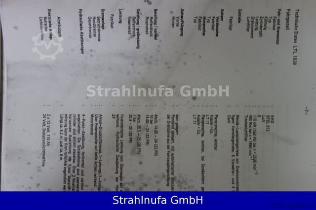 Autokran LIEBHERR LTL 1030