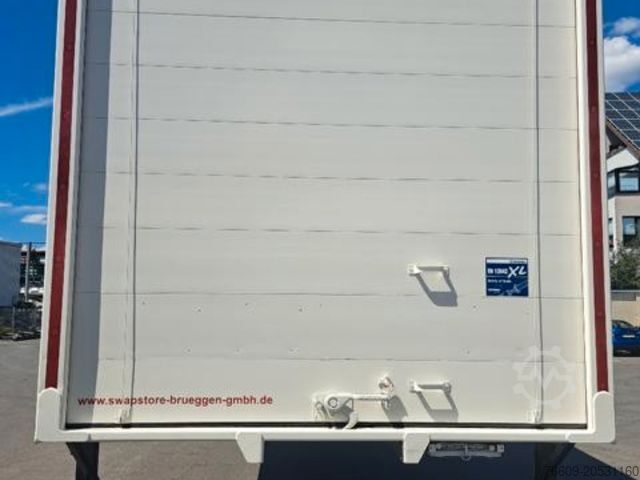 Wissellaadbak oplegger KRONE Heck Alu.- Rolltor