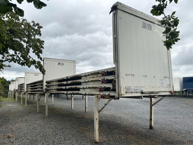 Wissellaadbak oplegger KRONE Baustoff-Flat