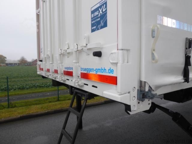 Wissellaadbak oplegger KRONE Heck mit Portaltüren