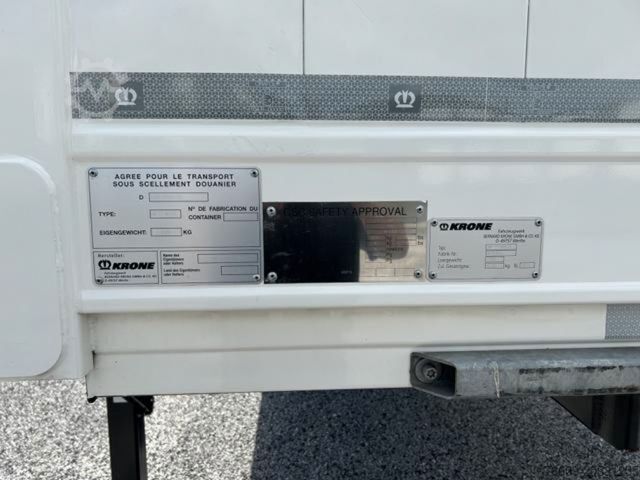 Wissellaadbak oplegger KRONE Heck Alu.- Rolltor