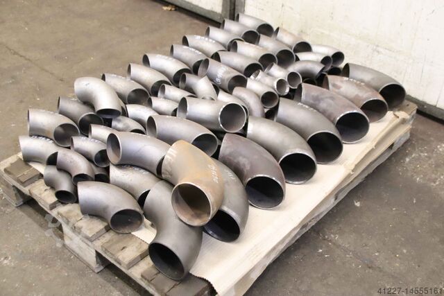 Rørbøjning 90° Ø 50,3 -114,3 mm 84 stk. unbekannt 5 verschiedene Ausführungen