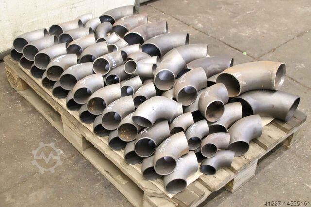 Rørbøjning 90° Ø 50,3 -114,3 mm 84 stk. unbekannt 5 verschiedene Ausführungen