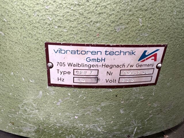 Transportor vibrant VIBRATORENTECHNIK SBS 7