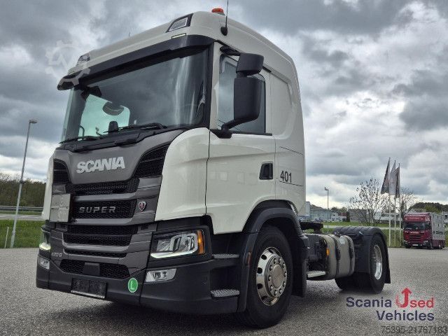 Ciężarówka do przewozu materiałów niebezpiecznych Scania G 420 A4x2NA ADR 2x PTO