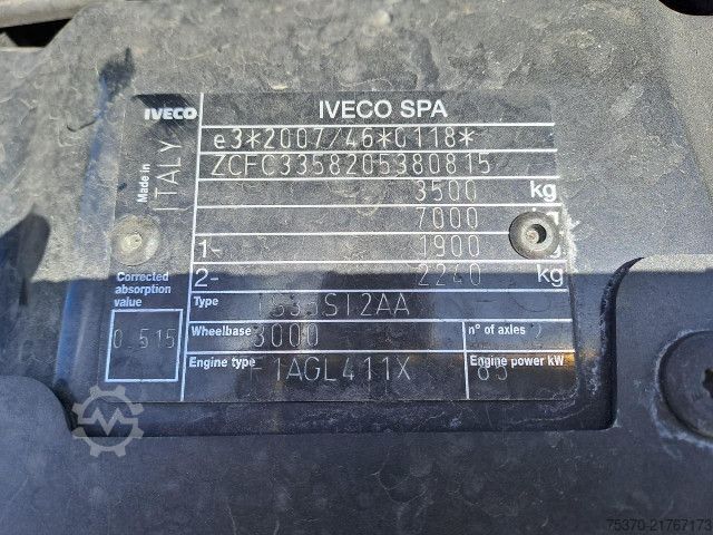 Ψυγειοφόρο βαν IVECO DAILY 35S12