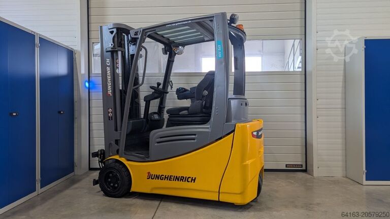 Elektrische vorkheftruck 3 wielen Jungheinrich EFG 220 G-470DZ
