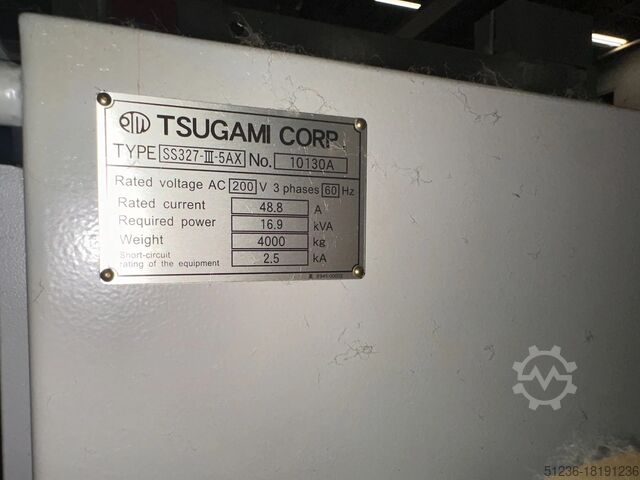 Cnc schweizisk svarv TSUGAMI SS-327-5AXIII