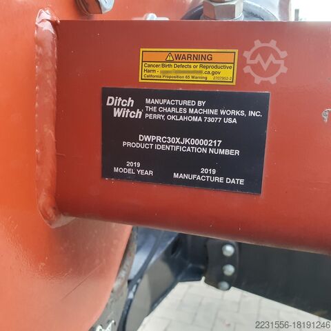 Greppelsnijder Ditch Witch RT125 QUAD