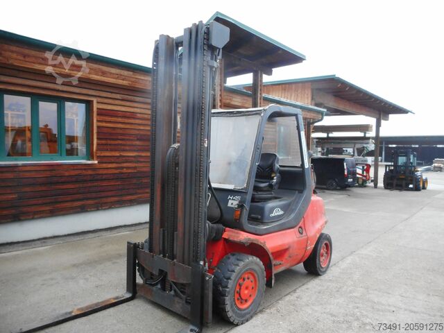 Carrello elevatore Linde H45D-04 Triplex 6,7m
