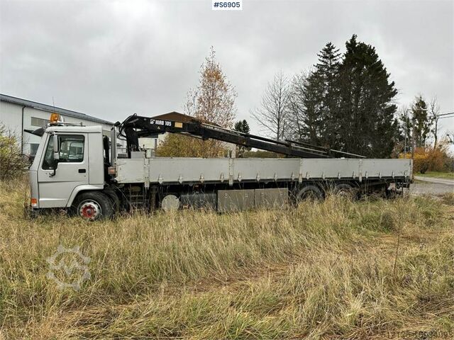 Volvo Crane truck FL10 with long flatbed (Rep. Object)