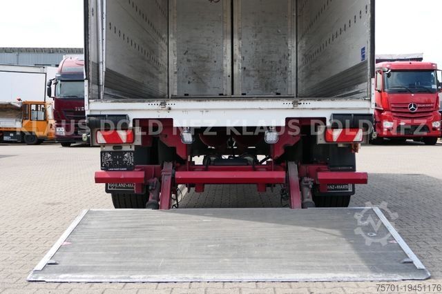 Remolque caja SPIER AGL 290 Koffer 45m³ Durchladeeinrichtung LBW