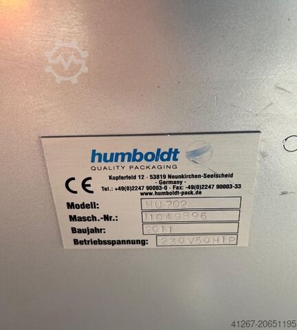 Páskovací stroj Humboldt HU 702