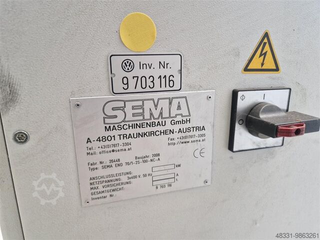 Eindmachine SEMA END 70-1-2-S-100-NC-A