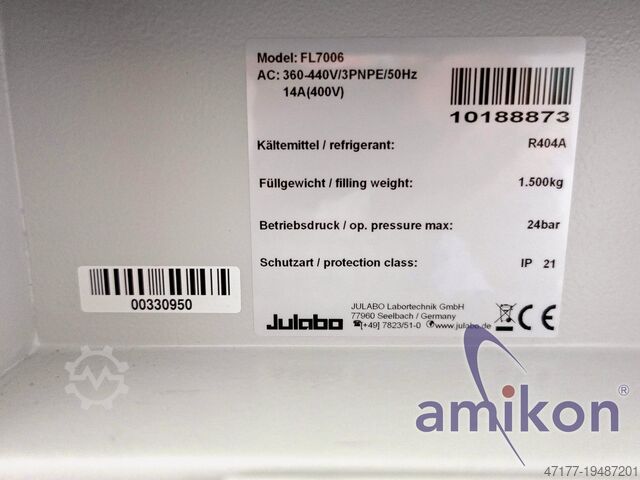 Circulatiekoeler met 7 kW koelvermogen Julabo FL7006