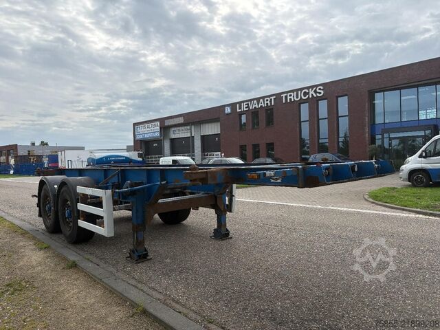 Containertransport Renders ROC 12.18 C20 20 FT Chassis / BPW Axles / Discb...
