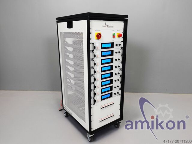 Performance test cabinet Schulz Electronic Leistungs-Testschrank mit 8Γ Delta Elektronika SM330-AR-22