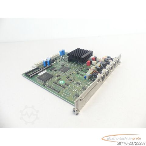 Componenta sistemelor de echilibrare Balance Systems 9SHVM2512BN220 Auswuchtkarte SN: B804342