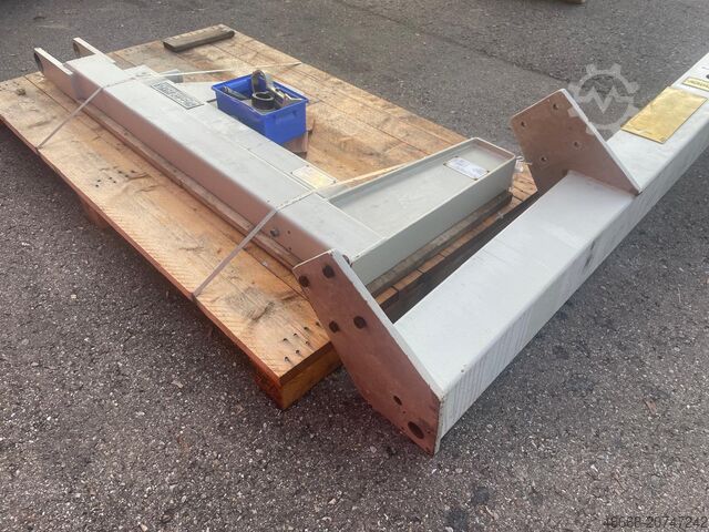 Column-mounted slewing jib crane with articulated arm IBB Stahl 250 Kg