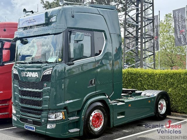 Ciężarówka do przewozu materiałów niebezpiecznych Scania S 660 - V8 - HIGHLINE - ALCOA - ONLY SCR - PTO