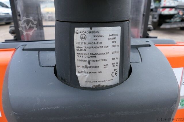 Traspallet manuale bt SWE 200D Batterie 16/2021