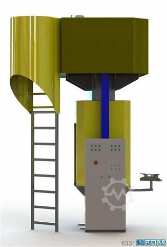 Prensa de Quatro Colunas - Hidráulica Hidralmac 500T Heizpresse Kunstoff