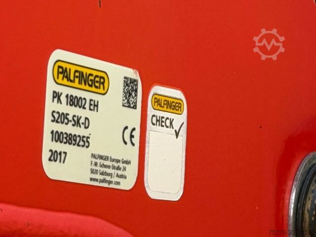 3-sided tipper Scania P360 6x2 3 zijdige Kipper/ Palfinger PK 18002-E...