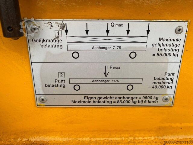Yükleme ve boşaltma makinesi Buiscar Zwaartransportkar