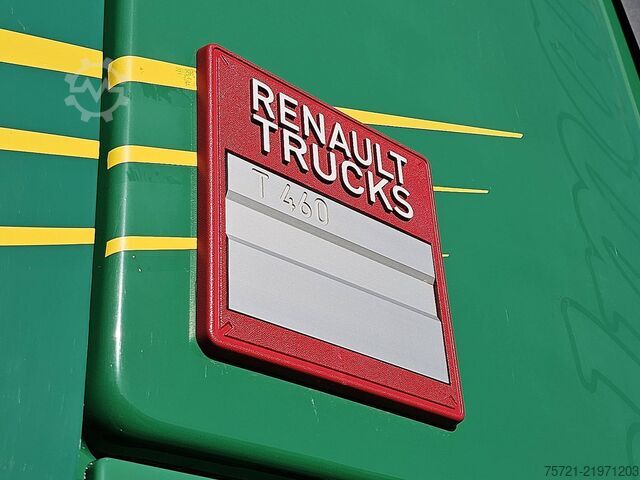 Gesloten bak RENAULT T 460 6X2 STEER COMBI