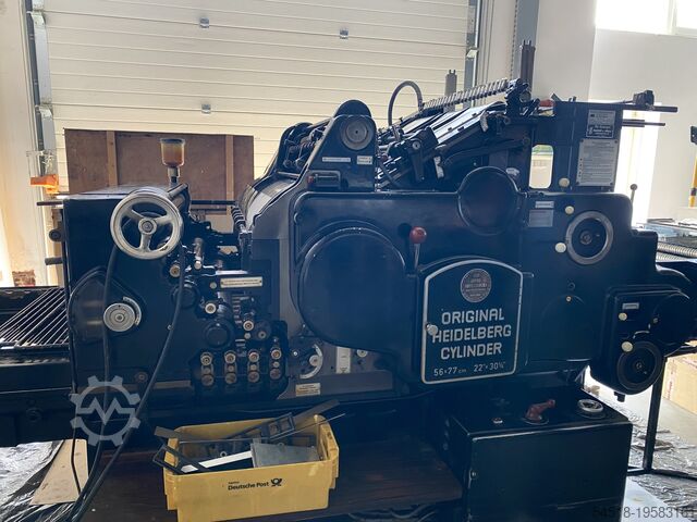 Ponsmachine Heidelberg Cylinder 56x77