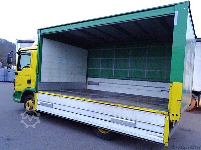 Italos szállító jármű MAN 8.180 TGL*blatt/luft*Diff*88 Tkm*Super Nutzlast!