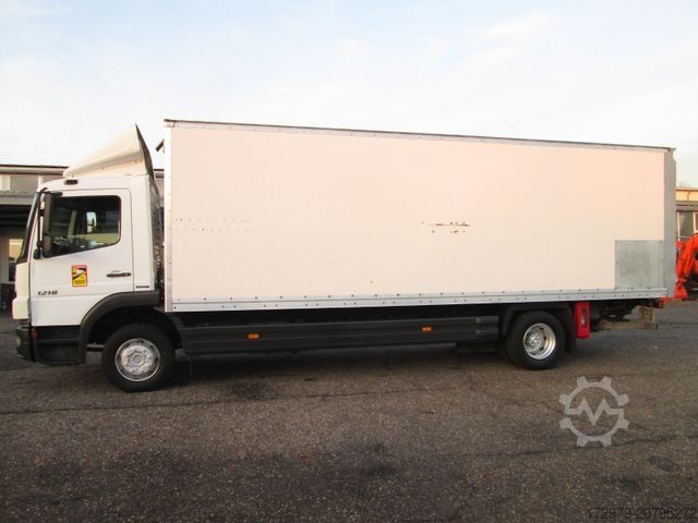 Camião de caixa fechada MERCEDES-BENZ Atego 1218*Maxi-Koffer 7.12m*Euro5*LBW*