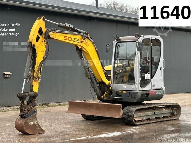 Mini excavator WACKER Neuson 50Z3 Minibagger TieflΓΆffel 2800 std.